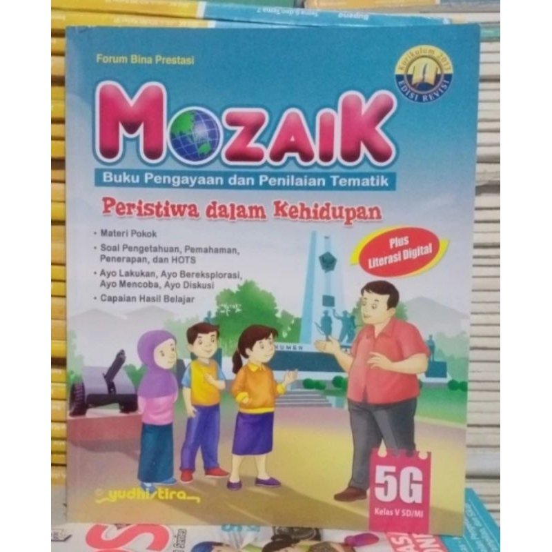Tematik Terpadu MOZAIK 5G Kelas 5 SD/MI K13 YUDHISTIRA