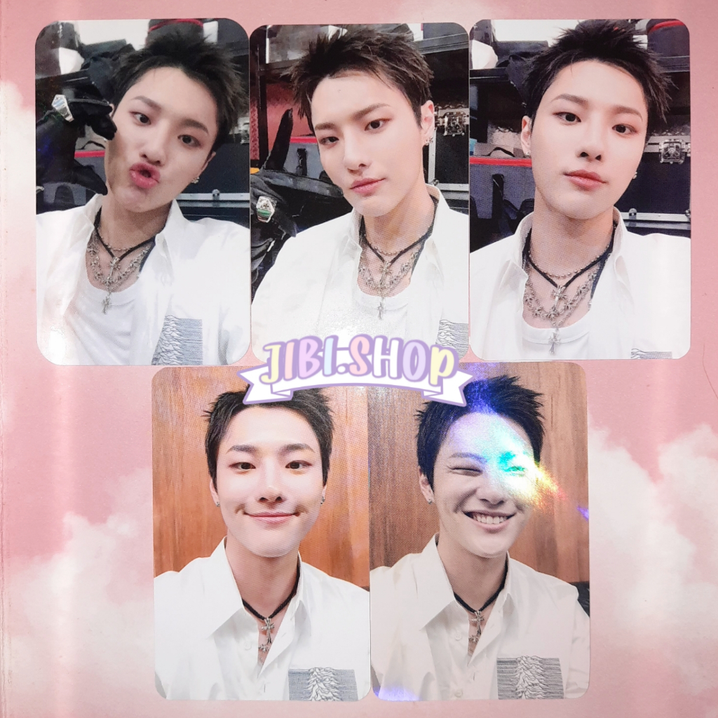 (photocard) woodz cho seungyoun set s.e.t official album pc photocard benefit pob makestar ms withdr