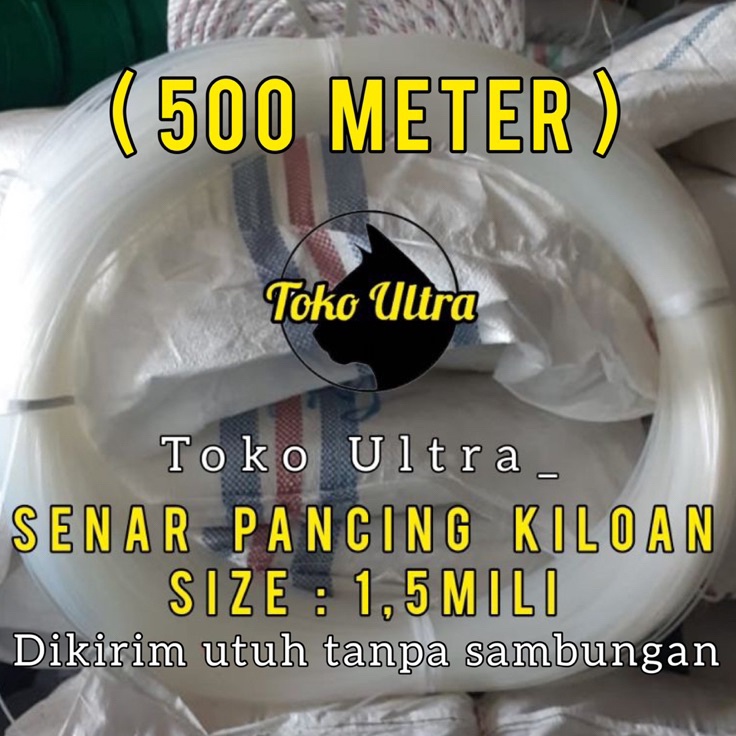 DiSkon  SENAR PANCING 15MM 5 meter SENAR KILOAN SENAR PANCING 15MM  SENAR LAYANGAN BESAR  SENAR DONA