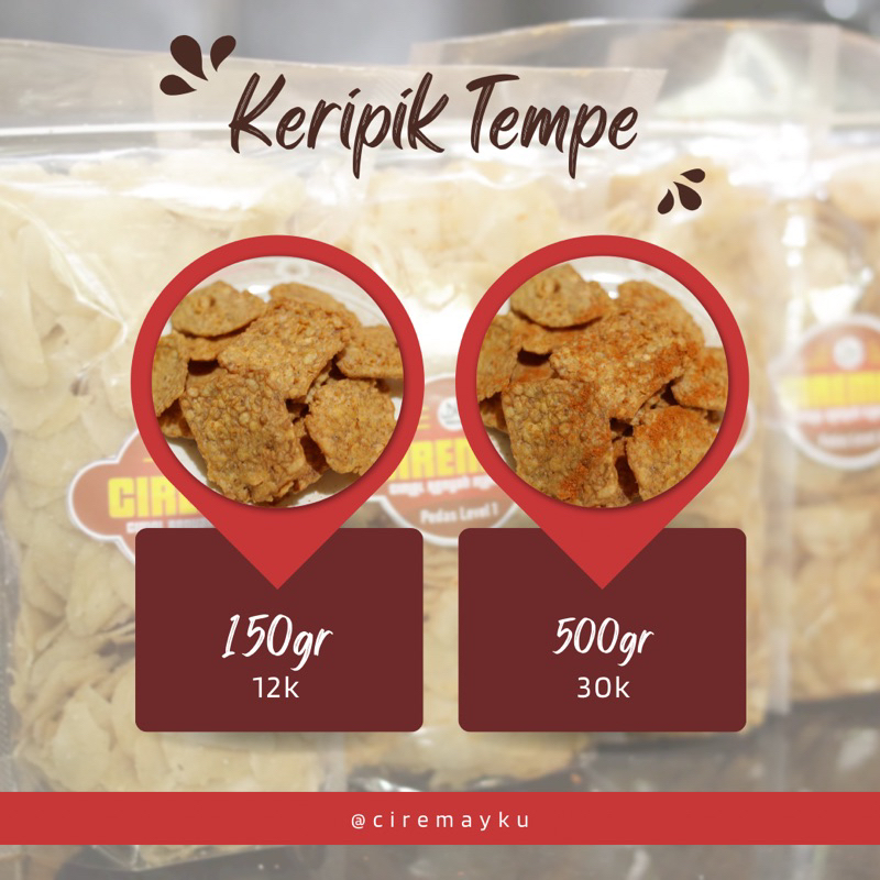 

Keripik Tempe 150gr