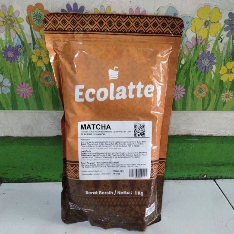 

Bubuk Minuman Ecolatte Rasa Matcha (Ex Cho' Latte)