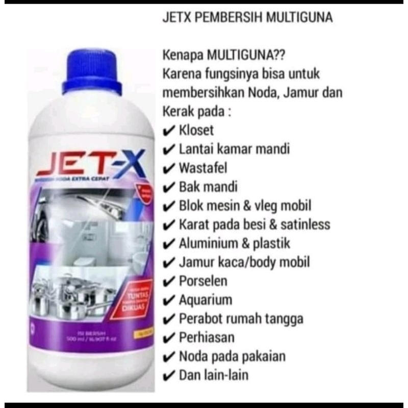 JET-X pembersih kerak serbaguna