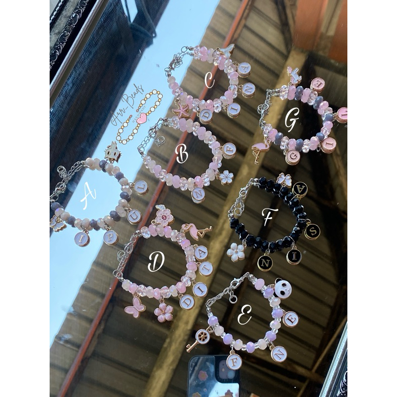 OPEN RESELLER Gelang Nama Viral Bestseller |  Gelang Nama Inisial | Gelang Makassar | Gelang Handmad