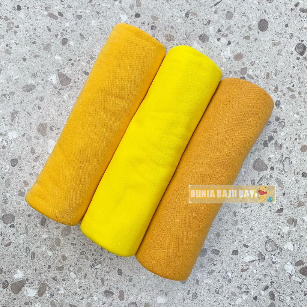 3pcs pernel bayi/ bedong bayi warna Lembut DUNIA BAJU BAYI