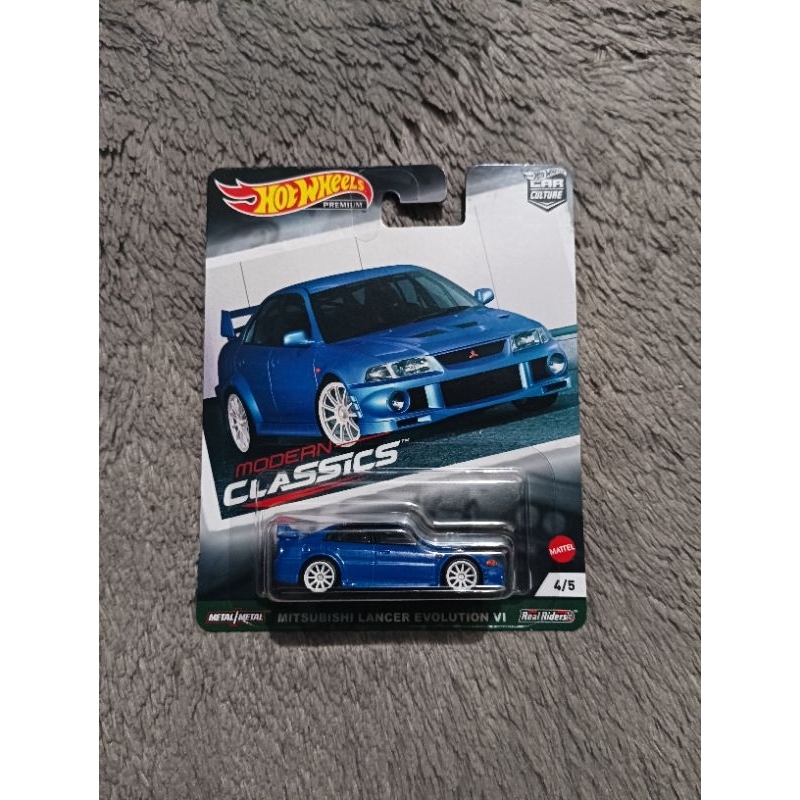 Hot Wheels Mitsubishi Lancer Evolution 4 IV Modern Classic