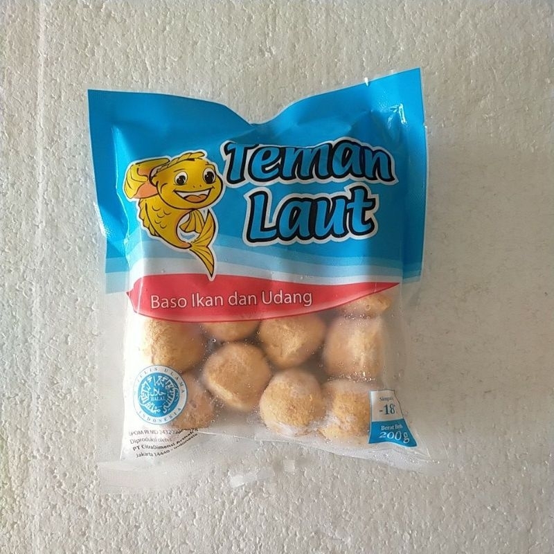 

Teman Laut Baso Ikan dan Udang 200gr