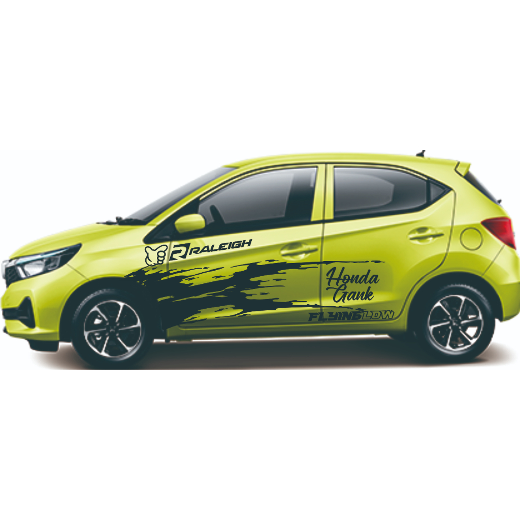 STIKER MOBIL BRIO STRIPING BODY SAMPING CUTTING STIKER KEREN