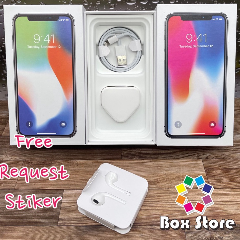 

el Terkini DUS BOX IPHONE X FULLSET IJF