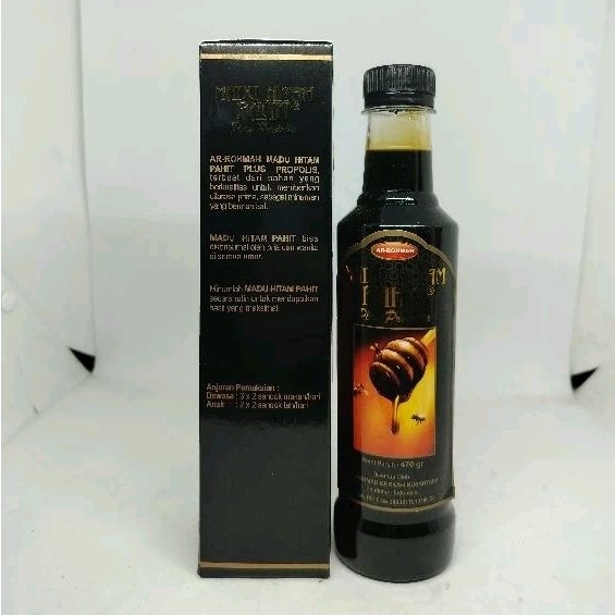 

madu hitam pahit ar rohmah 470gr