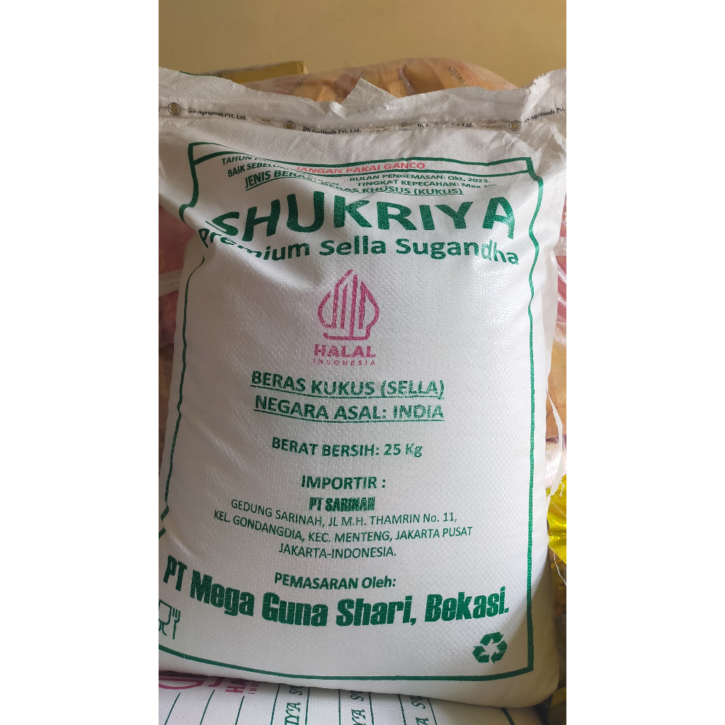 

BERAS BASMATI SHUKRIYA SUGANDHA 2kg