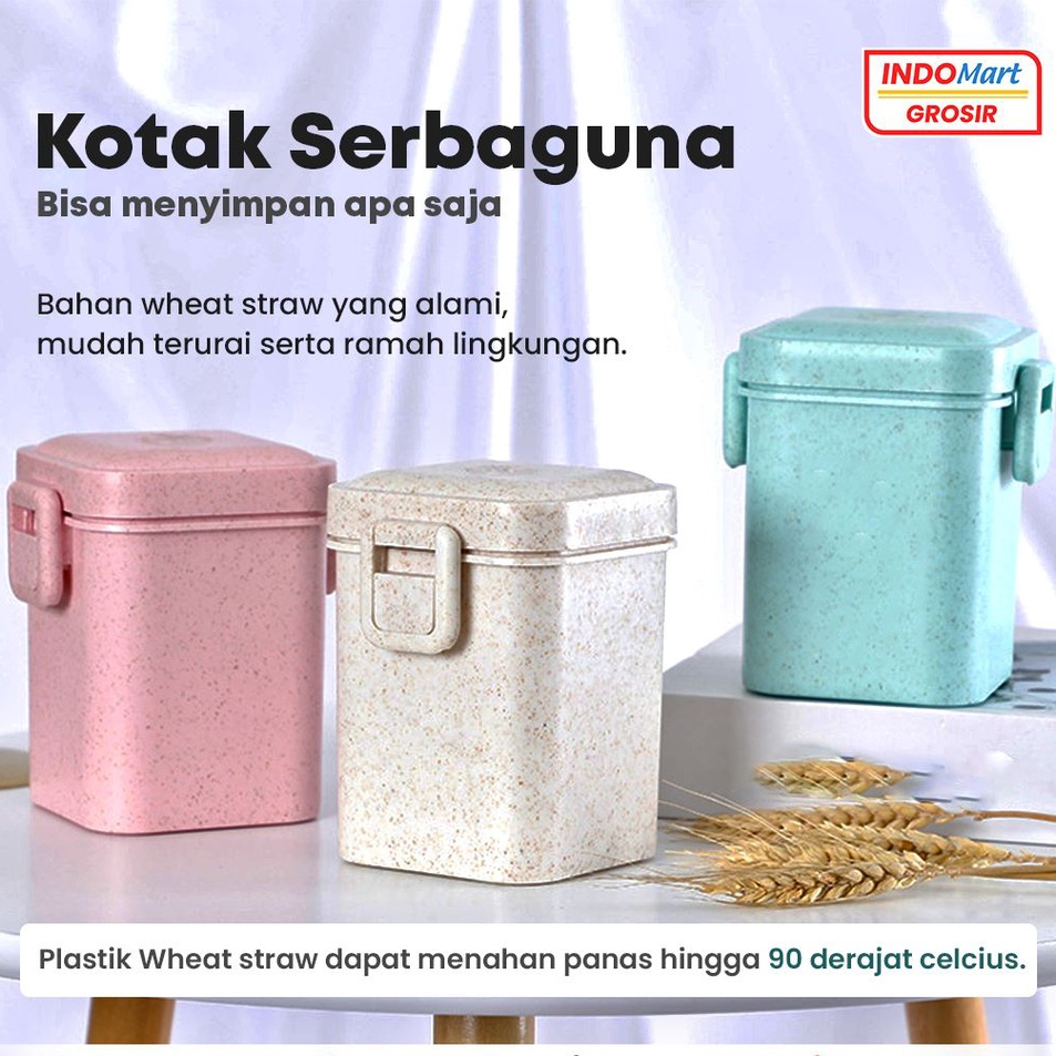 Kotak Souvenir Box Tempat Kotak Serbaguna Bumbu Dapur Tempat Gula Cangkir Sup Bekal Sup termos makan