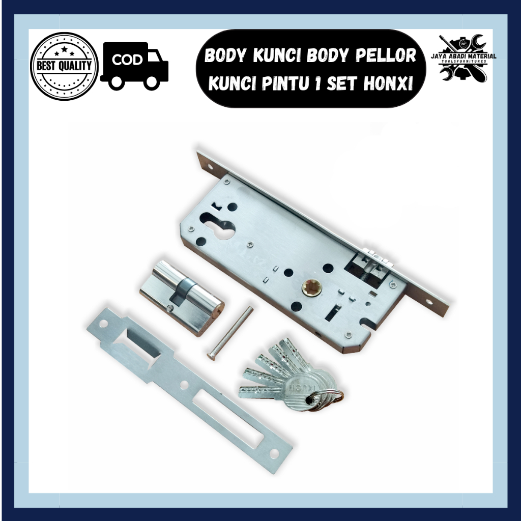 [JAM] Body Kunci Body Pellor Kunci Pintu 1 Set Honxi