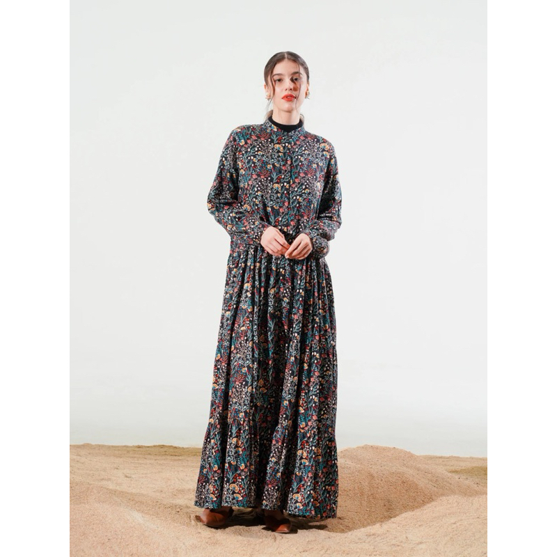 Zanith Dress Black Aleza Label