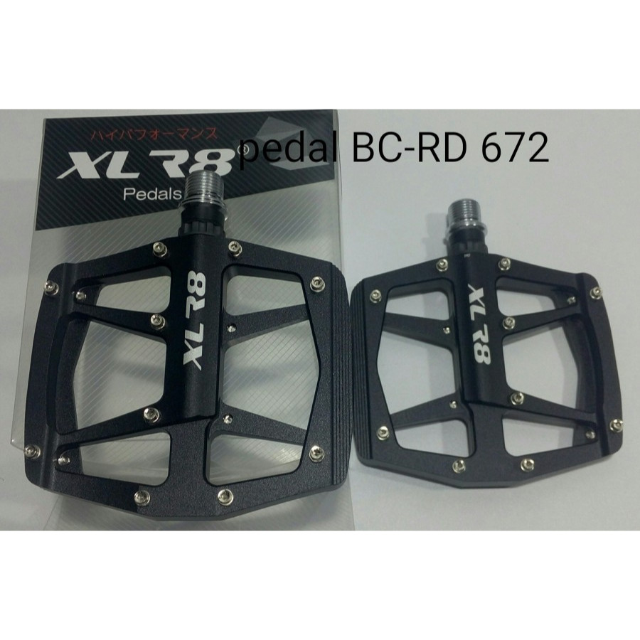 Pedal XLR8 Accelerate TAIWAN BC-RD672 Black + Box
