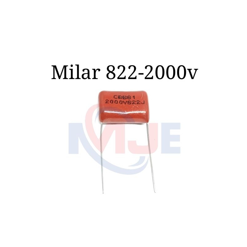 MILAR 822 - 2000 V KAPASITOR MILAR
