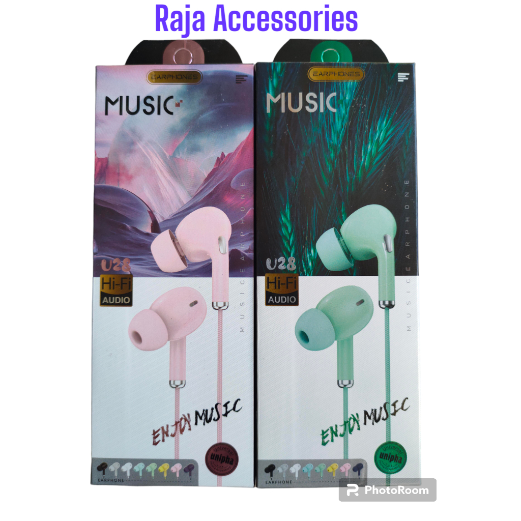 HEADSET MACARON WARNA U-19 / U-28