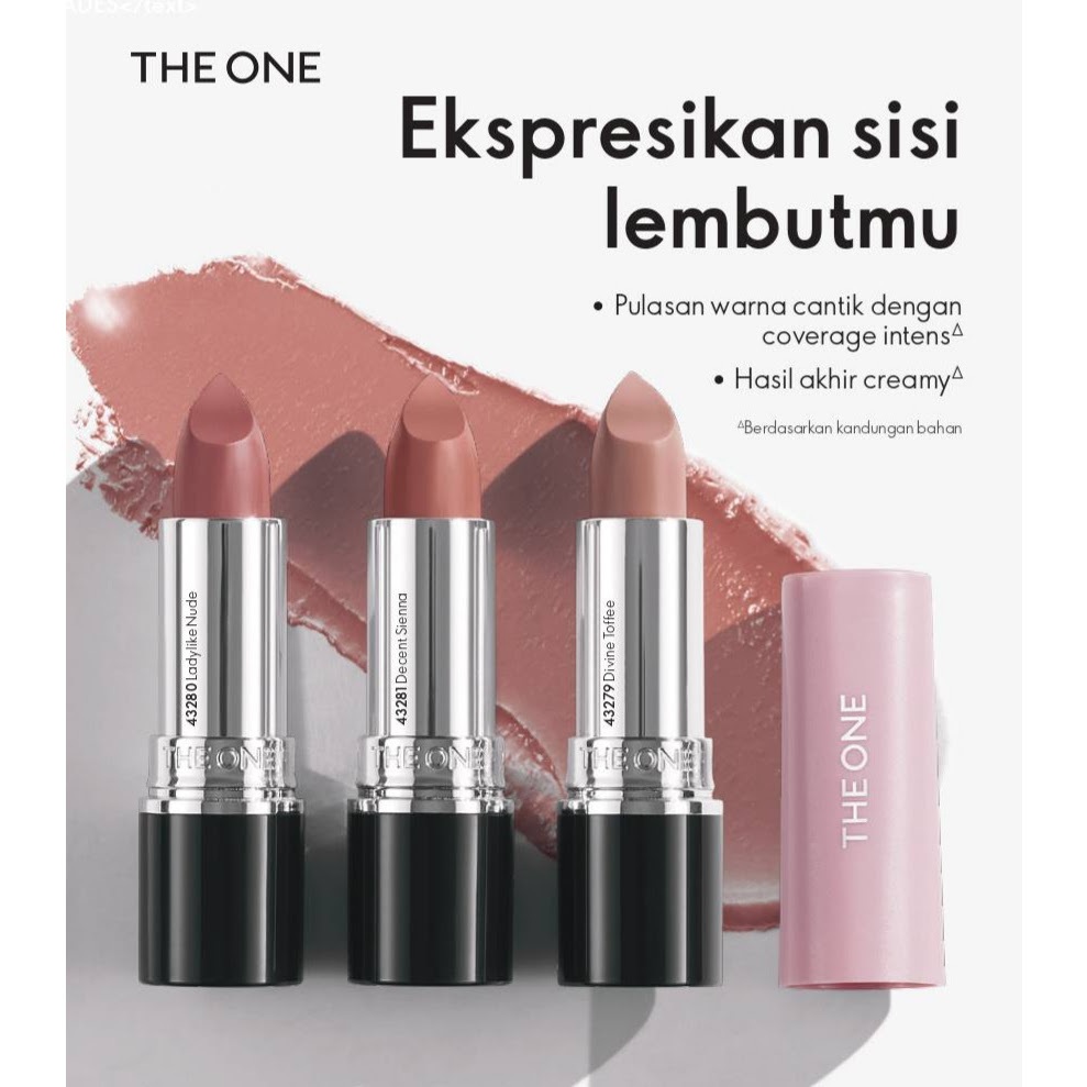 Colour Stylist Ultimate Lipstick/Lipstik oriflame/Lipstik the one