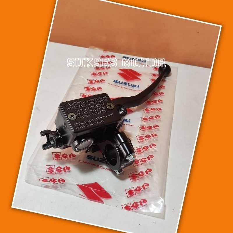 master rem assy rumah minyak rem + handle motor suzuki satria fu 150, smash