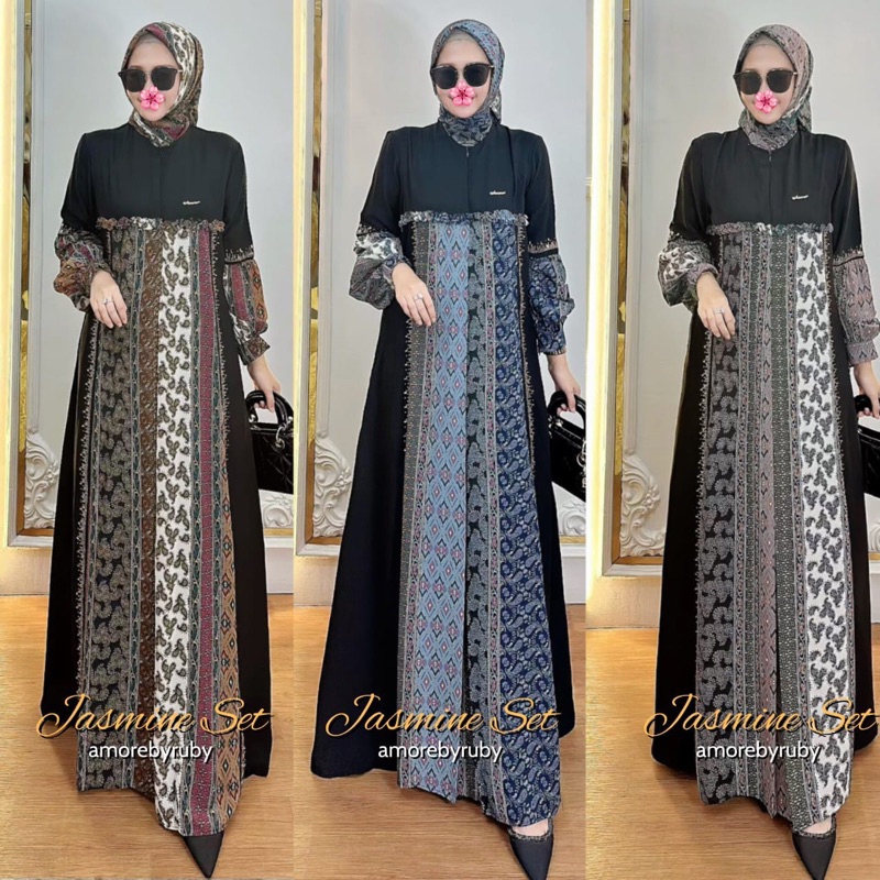 Jasmine dress ORI berlabel Amore by ruby