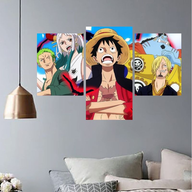 hiasan dinding/ poster kamar/ wall decor pajangan dinding anime