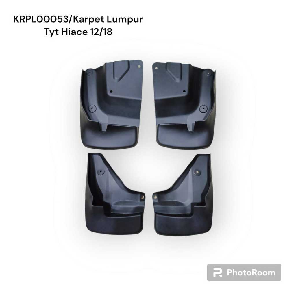 mud guard karpet lumpur mobil hiace