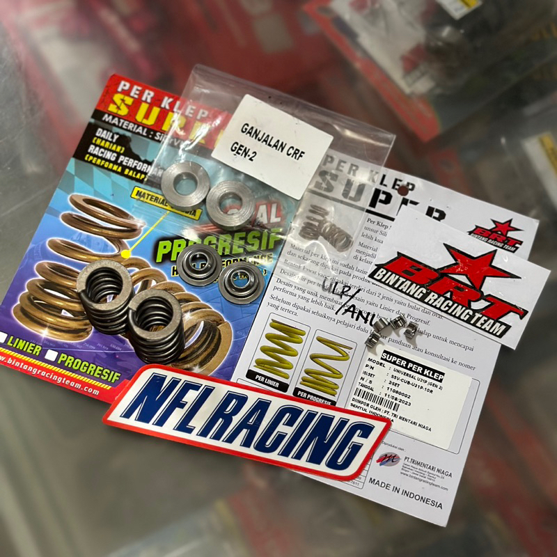 PER KLEP SUPER BRT GEN 2 PROGRESIF CRF 150 + GANJELAN