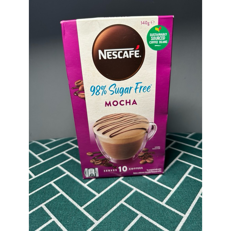 

NESCAFE 98% SUGAR FREE MOCCA (isi 10) FROM AUSSIE