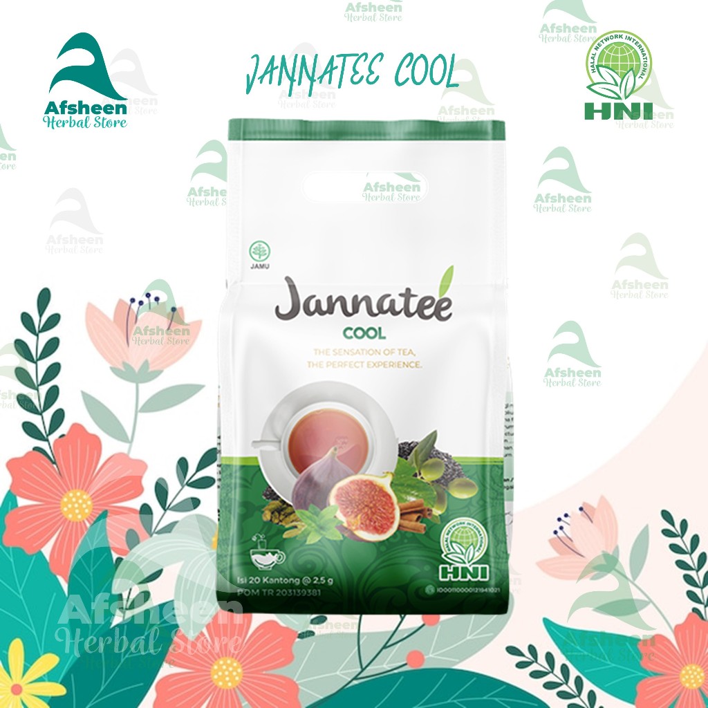 

Jannatea cool HNI HPAI Isi 20Kantong Teh Herbal kaya manfaat untuk menjaga kesehatan tubuh dan melancarkan haid