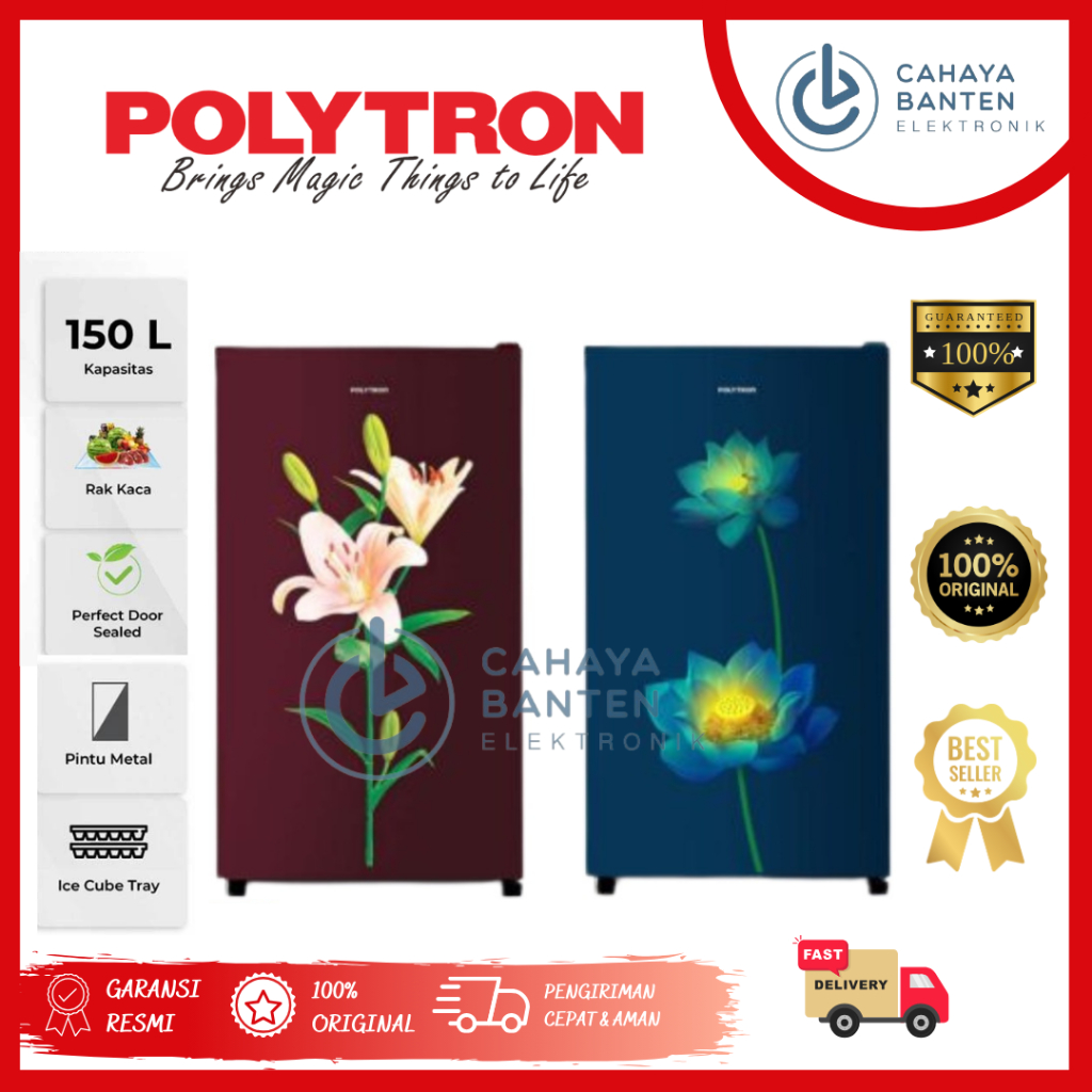 KULKAS POLYTRON 157 PR - KULKAS 1 PINTU