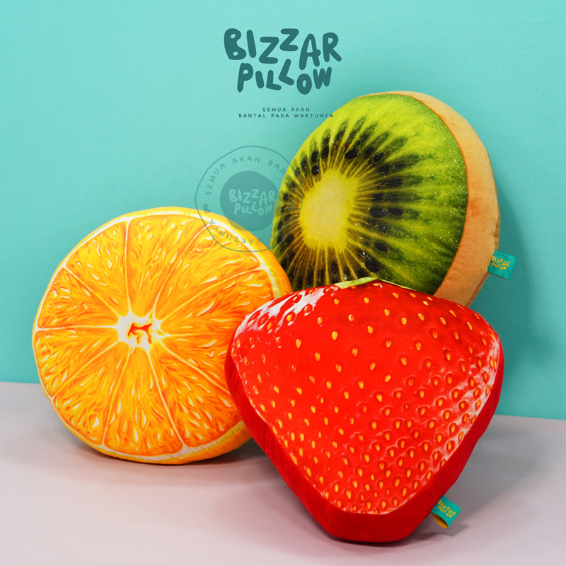 Bizzarpillow Bantal Sofa Buah Size M BZ001
