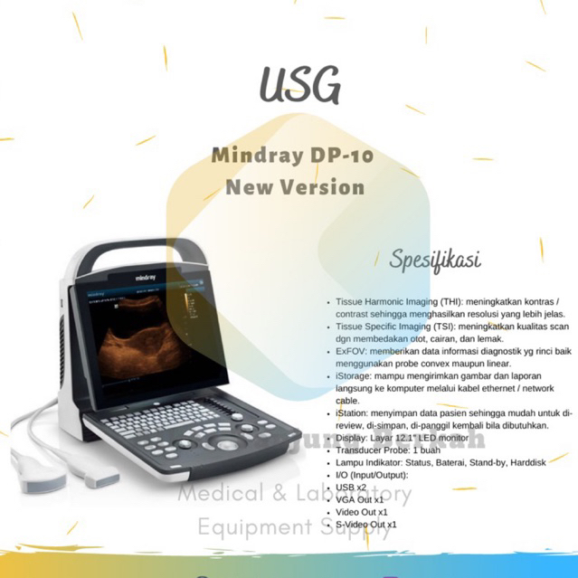 USG Mindray DP 10 2D