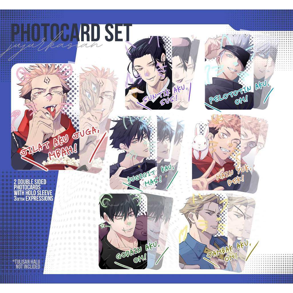 Photocard JJK Set