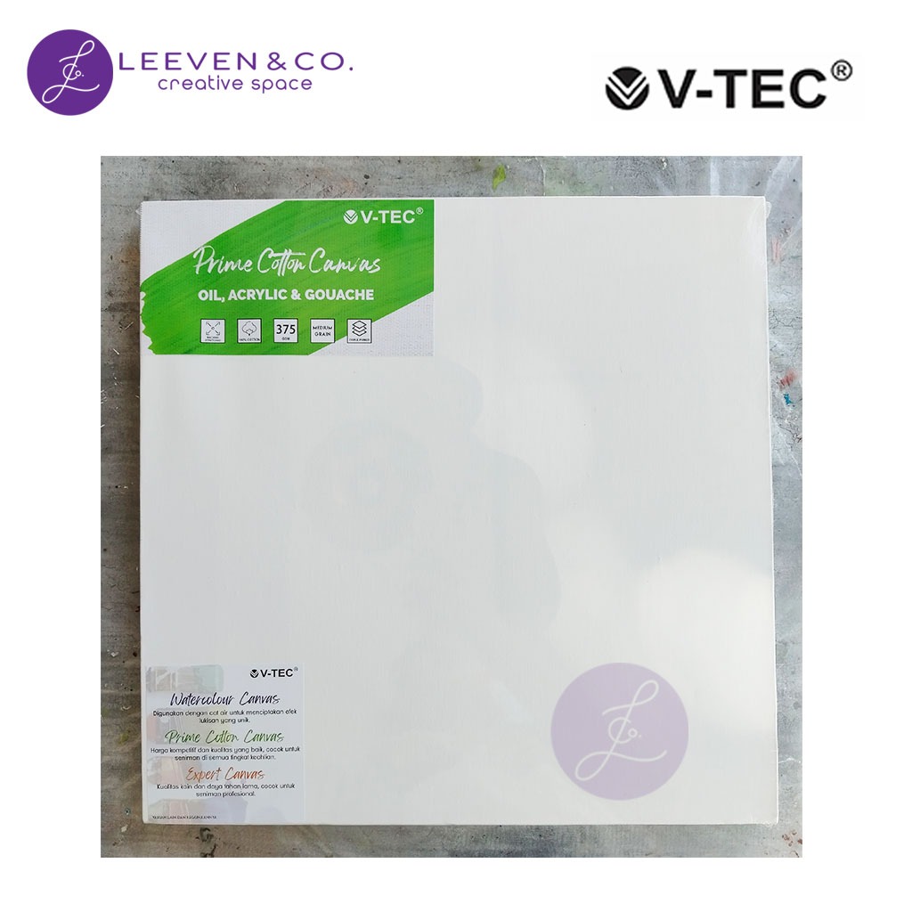 

V-TEC KANVAS BINGKAI PRIME COTTON JEPRET BELAKANG 30/40
