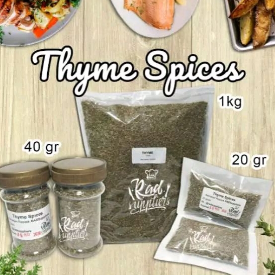 

Thyme Leaves, Thyme Spices 1kg, Rempah Pilihan, Cocok Utk Aneka Sajian