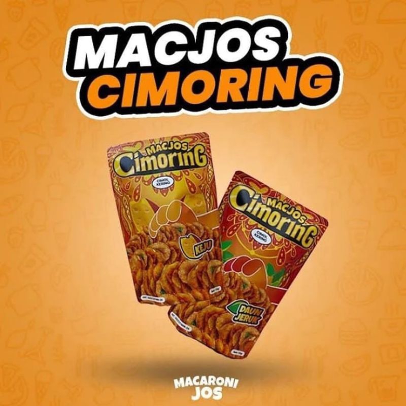 

Cimoring MacJos Snack Viral Cimol Kering Cemilan Enak Murah Aneka Rasa Halal 100gr