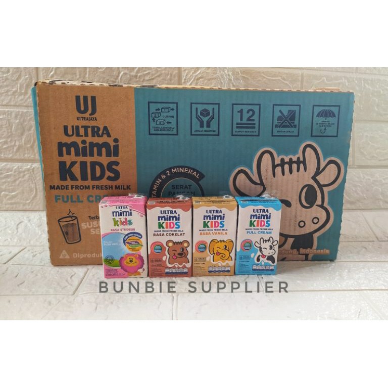 

TERBARU Susu UHT Ultra Mimi Kids 125mL Karton