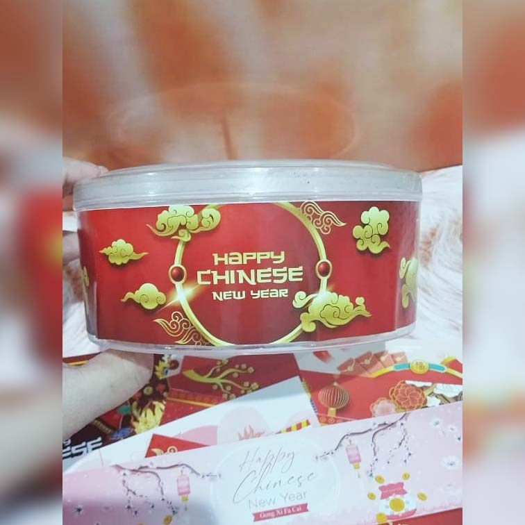 

14 pcs Stiker Toples Imlek Samping