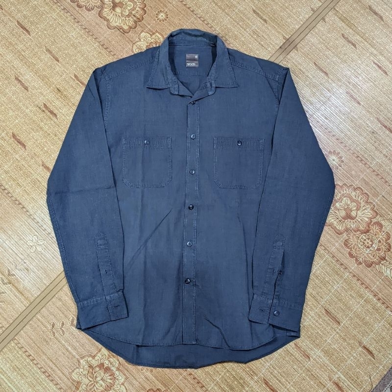 Kemeja Wood Ori Pria