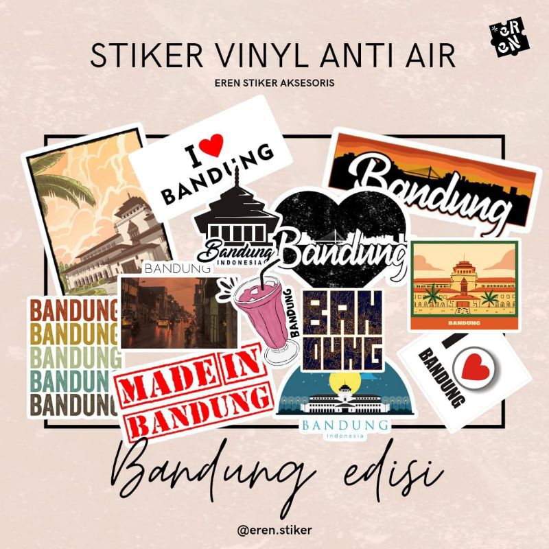 

NEW STIKER VINIL SUSU ANTI AIR EDISI BANDUNG ISI 100 PCS PREMIUM