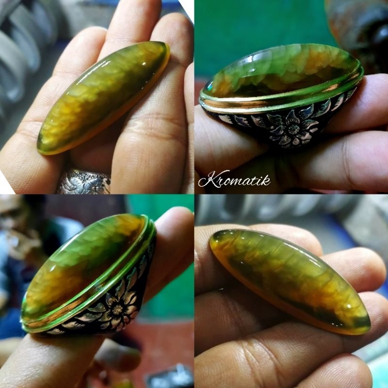 batu pandan lumut klasik natural