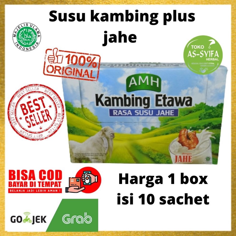 

FLASH SALE Susu Kambing Etawa AMH Plus Jahe asli