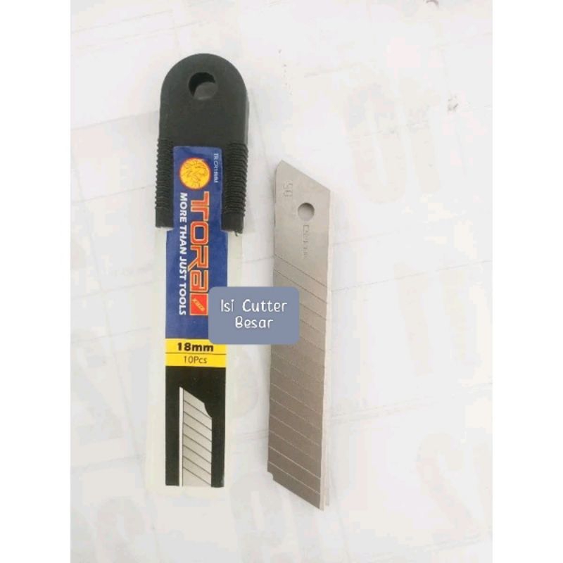 

Refill Cutter Besar 18mm Isi Silet Cutter