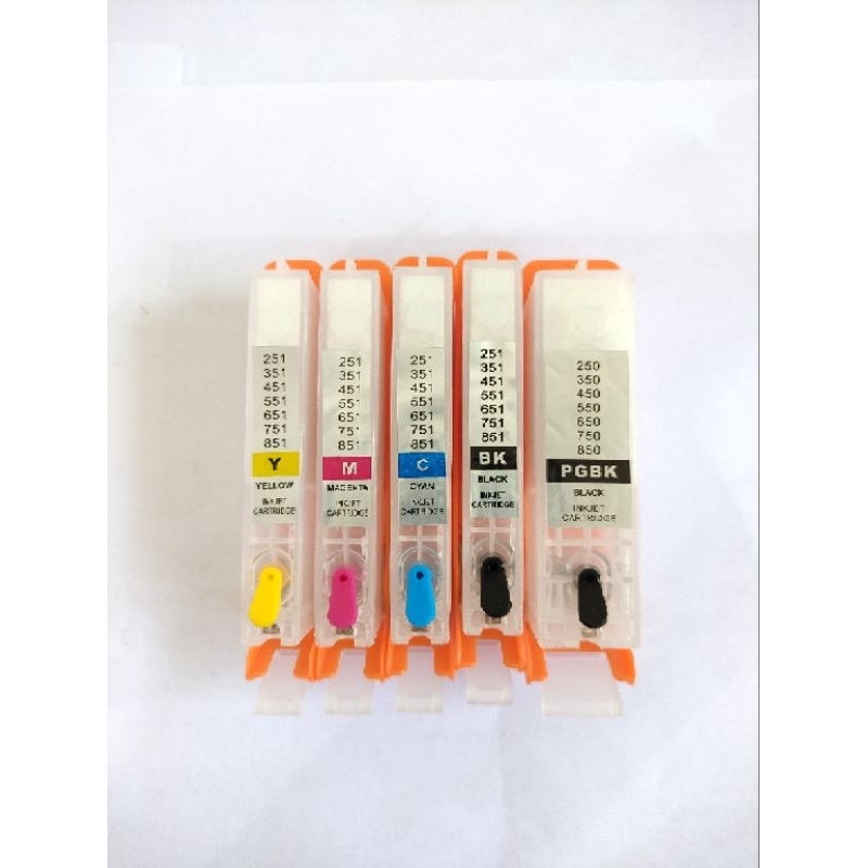 Ciss Canon PG750 Cl751 Cartrige Refill ix6770 Plus Chip