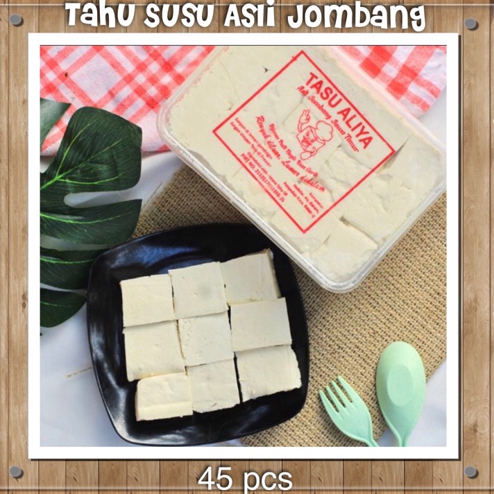 

COD Tahu Susu Tasu Aliya asli Jombang 45 pcs