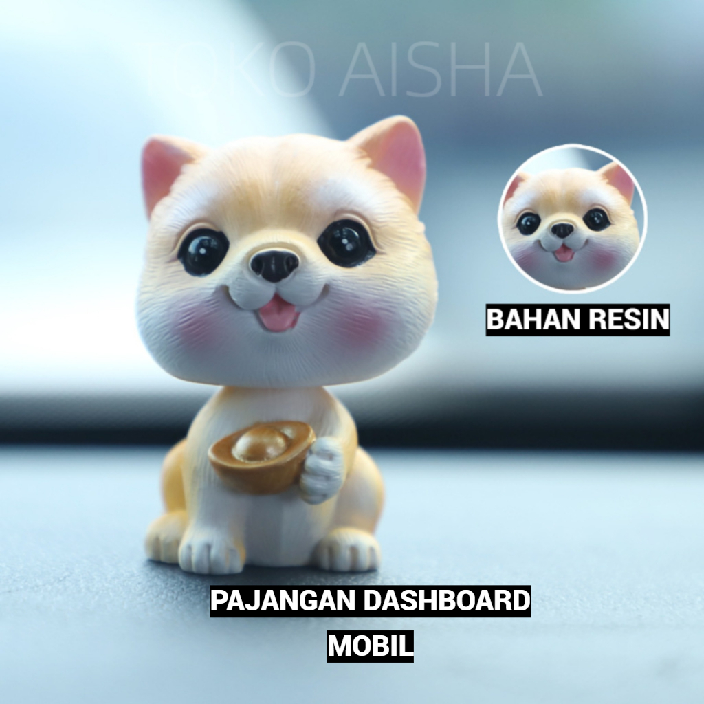 Pajangan Dashboard Mobil Kepala Goyang / Aksesoris Dashboard Mobil Kepala Goyang / Aksesoris Mobil