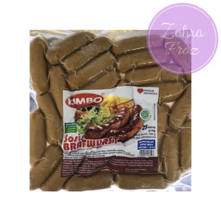 

SALE KIMBO SOSIS BRATWURST 45 GR ISI 25