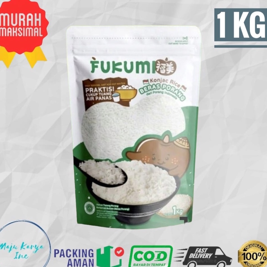 

DISKON FUKUMI BERAS PORANG POUCH 1KG