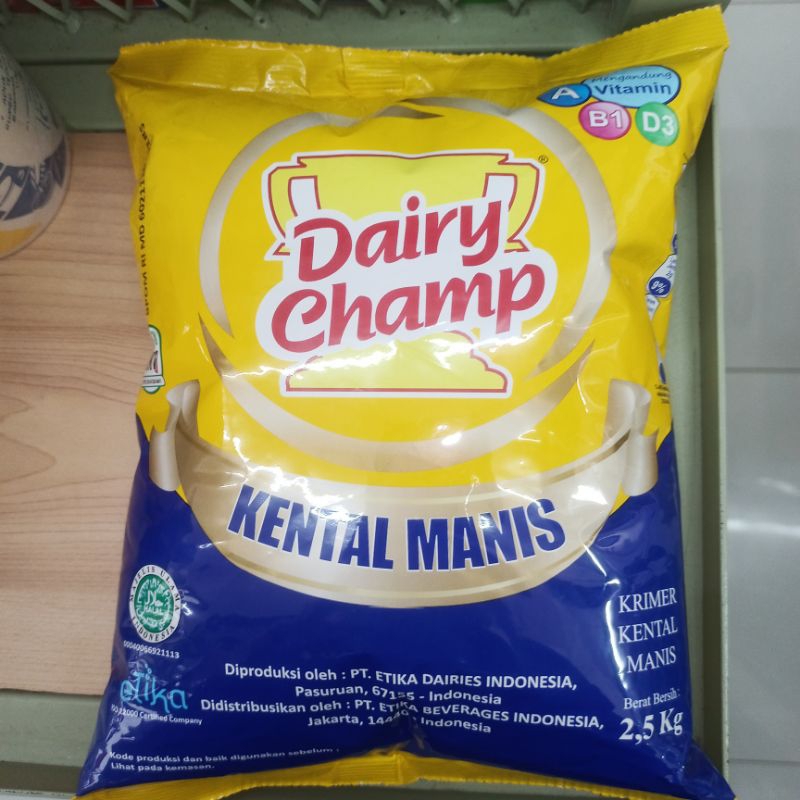 

Dairy Champ Susu Krimer Kental Manis 2.5kg