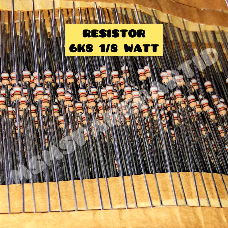 RESISTOR 6K8 1/8 WATT
