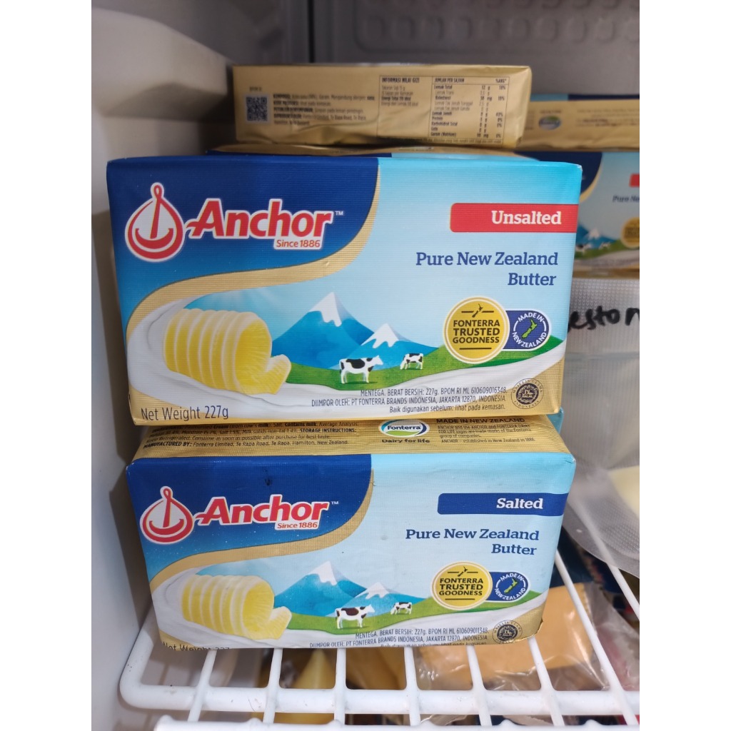 

Anchor Butter 200gr Salted / Unsalted (Instant)